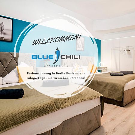 Blue Chili 31 - Stadtwohnung Fuer 7 - Modern Zentral Karlshorst Wlan 柏林 外观 照片